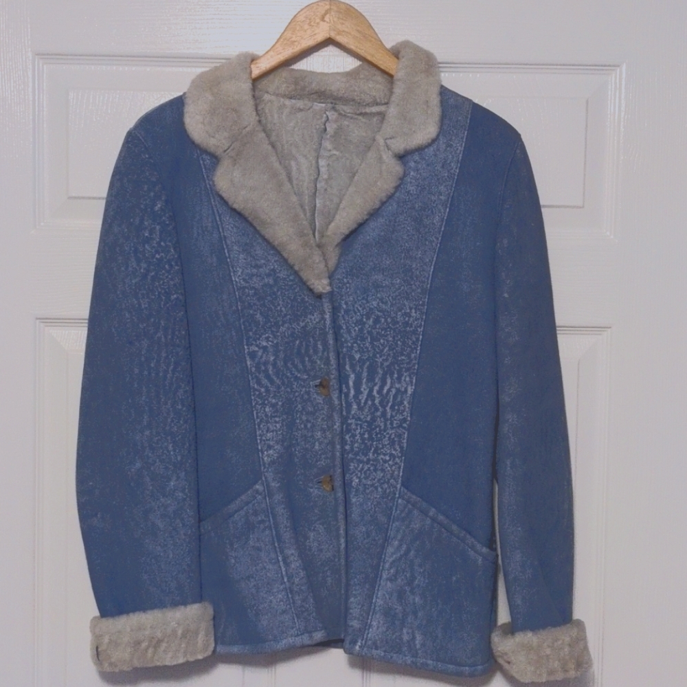 Burberry Sheepskin Jacket